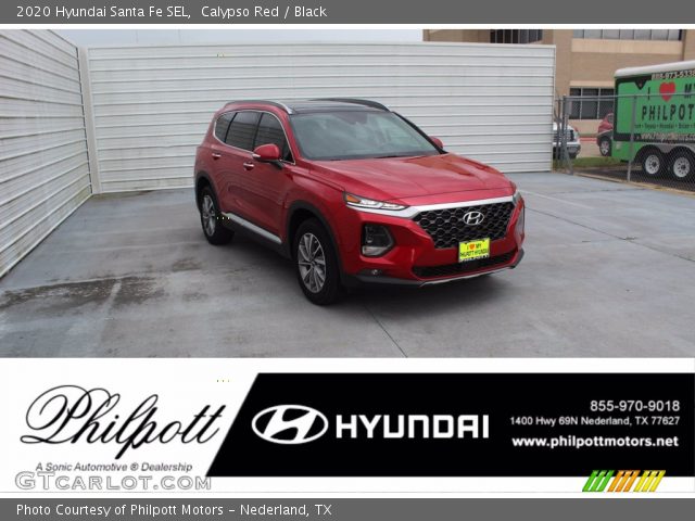 2020 Hyundai Santa Fe SEL in Calypso Red