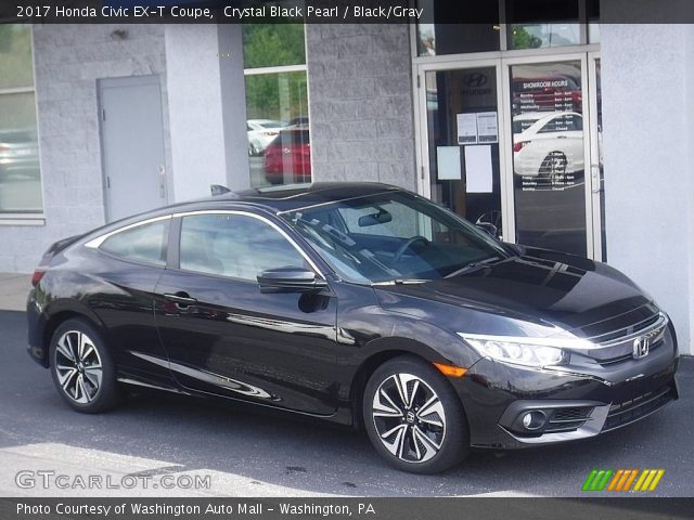 2017 Honda Civic EX-T Coupe in Crystal Black Pearl