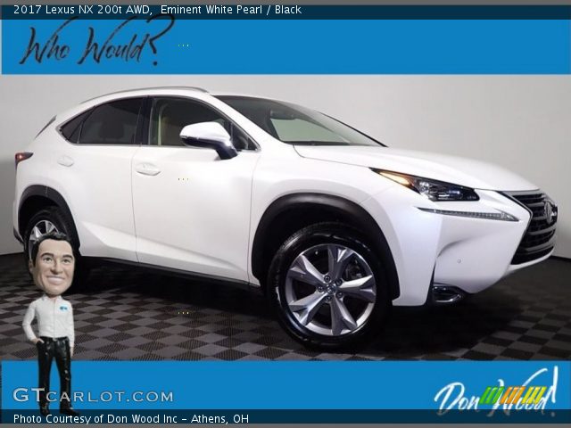 2017 Lexus NX 200t AWD in Eminent White Pearl