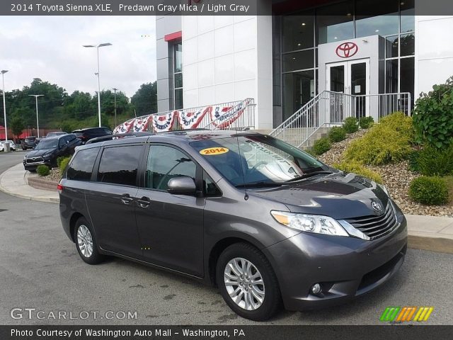 2014 Toyota Sienna XLE in Predawn Gray Mica