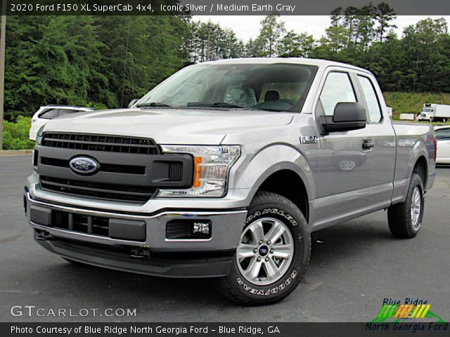 2020 Ford F150 XL SuperCab 4x4 in Iconic Silver