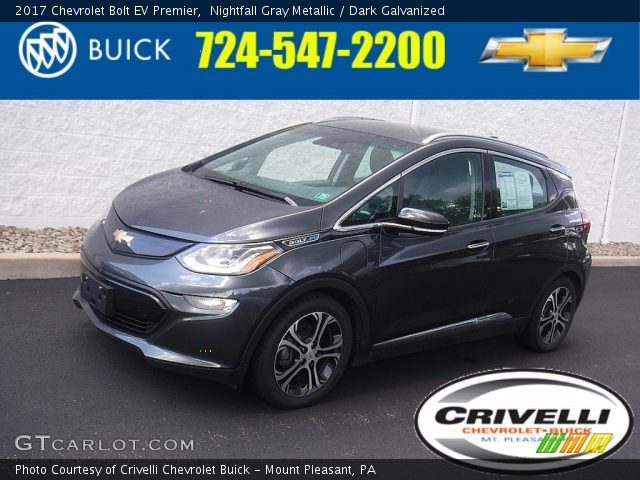 2017 Chevrolet Bolt EV Premier in Nightfall Gray Metallic