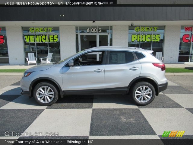 2018 Nissan Rogue Sport SV in Brilliant Silver