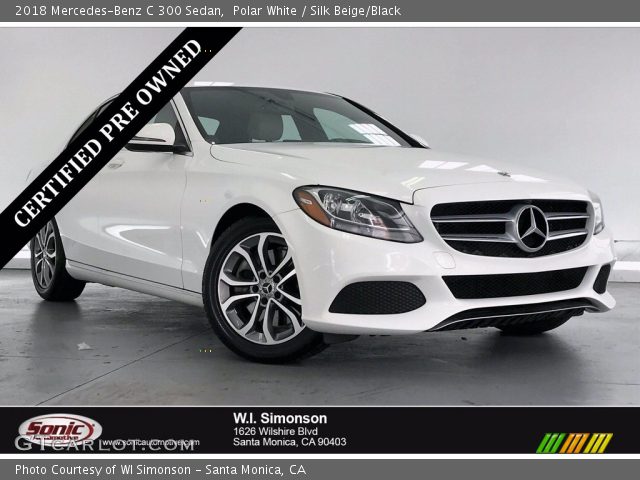 2018 Mercedes-Benz C 300 Sedan in Polar White