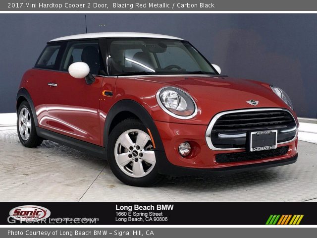 2017 Mini Hardtop Cooper 2 Door in Blazing Red Metallic