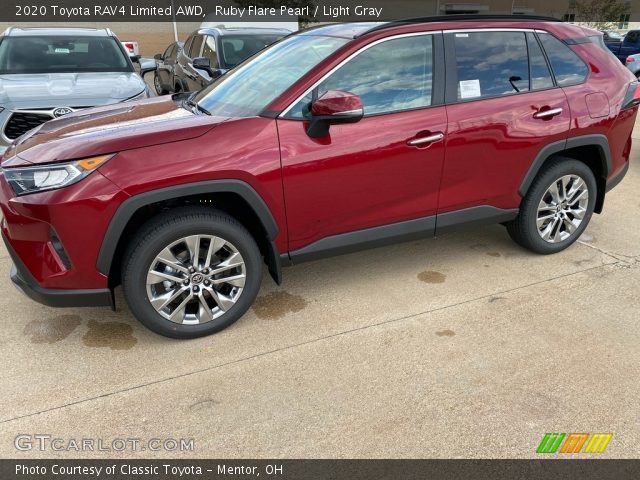 2020 Toyota RAV4 Limited AWD in Ruby Flare Pearl