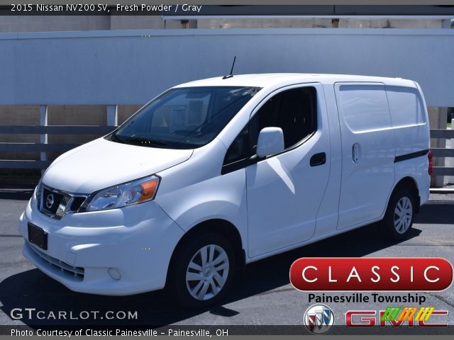 2015 Nissan NV200 SV in Fresh Powder