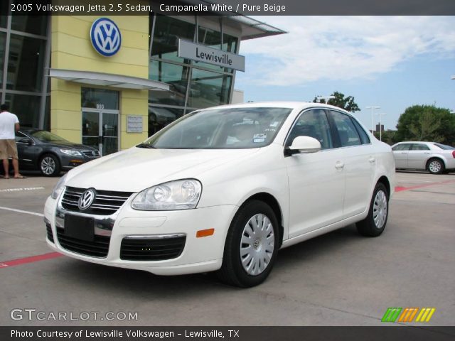 2005 Volkswagen Jetta 2.5 Sedan in Campanella White