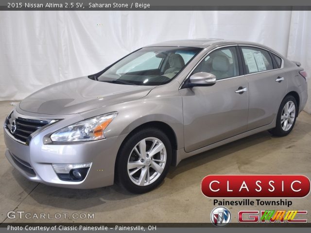 2015 Nissan Altima 2.5 SV in Saharan Stone