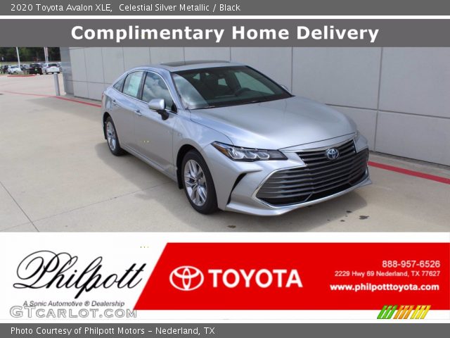 2020 Toyota Avalon XLE in Celestial Silver Metallic