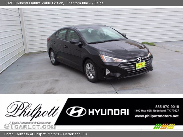 2020 Hyundai Elantra Value Edition in Phantom Black