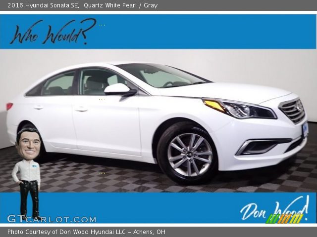 2016 Hyundai Sonata SE in Quartz White Pearl