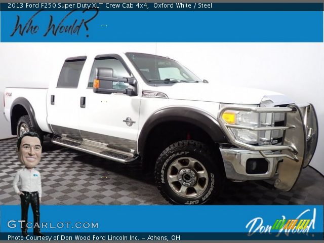 2013 Ford F250 Super Duty XLT Crew Cab 4x4 in Oxford White
