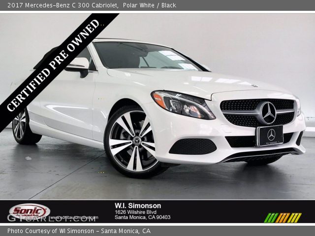 2017 Mercedes-Benz C 300 Cabriolet in Polar White