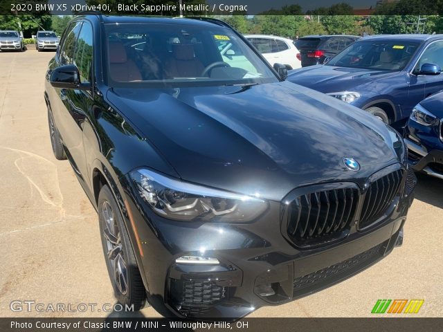 2020 BMW X5 xDrive40i in Black Sapphire Metallic