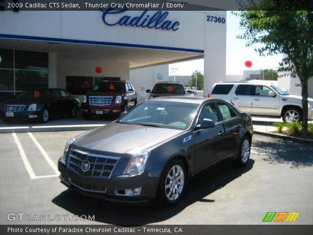 2009 Cadillac CTS Sedan in Thunder Gray ChromaFlair