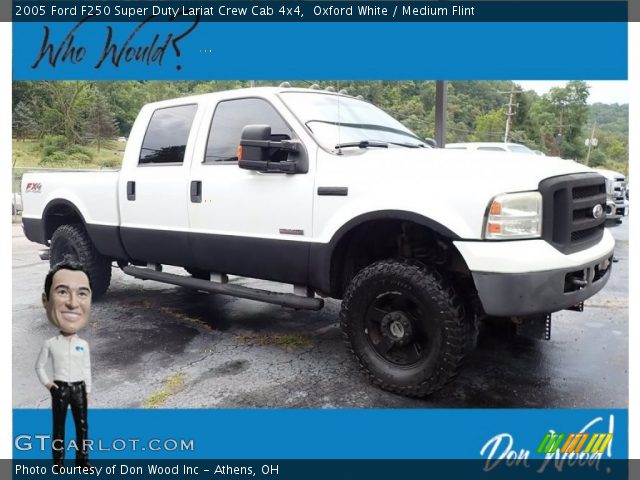 2005 Ford F250 Super Duty Lariat Crew Cab 4x4 in Oxford White