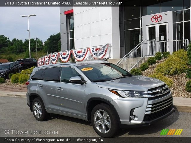 2018 Toyota Highlander Limited AWD in Celestial Silver Metallic