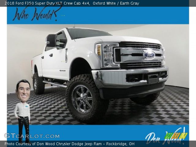 2018 Ford F350 Super Duty XLT Crew Cab 4x4 in Oxford White