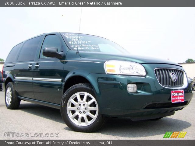 2006 Buick Terraza CX AWD in Emerald Green Metallic