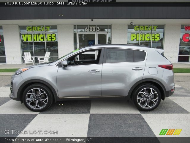 2020 Kia Sportage SX Turbo in Steel Gray