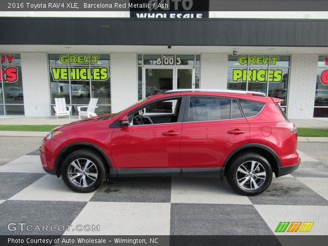 2016 Toyota RAV4 XLE in Barcelona Red Metallic