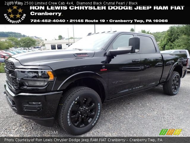 2020 Ram 2500 Limited Crew Cab 4x4 in Diamond Black Crystal Pearl