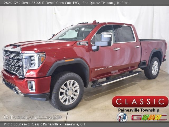 2020 GMC Sierra 2500HD Denali Crew Cab 4WD in Red Quartz Tintcoat