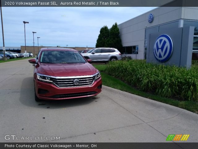 2020 Volkswagen Passat SEL in Aurora Red Metallic