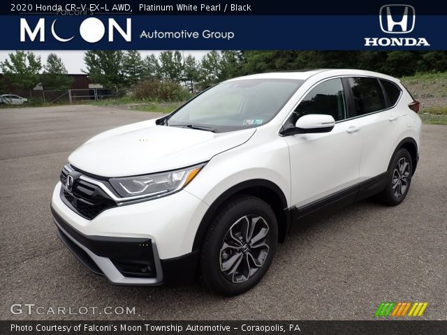2020 Honda CR-V EX-L AWD in Platinum White Pearl