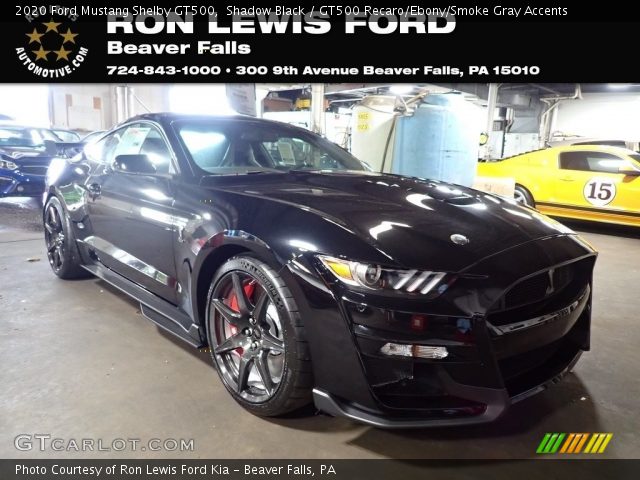 2020 Ford Mustang Shelby GT500 in Shadow Black