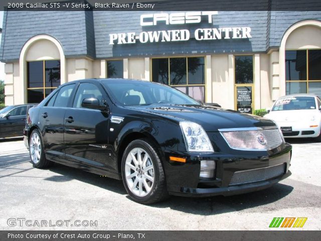 2008 Cadillac STS -V Series in Black Raven