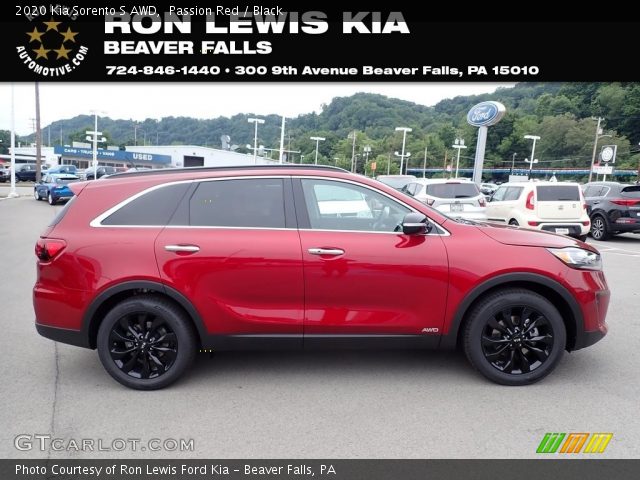 2020 Kia Sorento S AWD in Passion Red