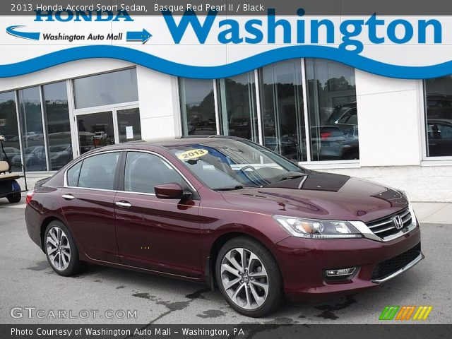 2013 Honda Accord Sport Sedan in Basque Red Pearl II