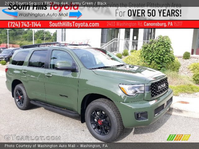 2020 Toyota Sequoia TRD Pro 4x4 in Army Green