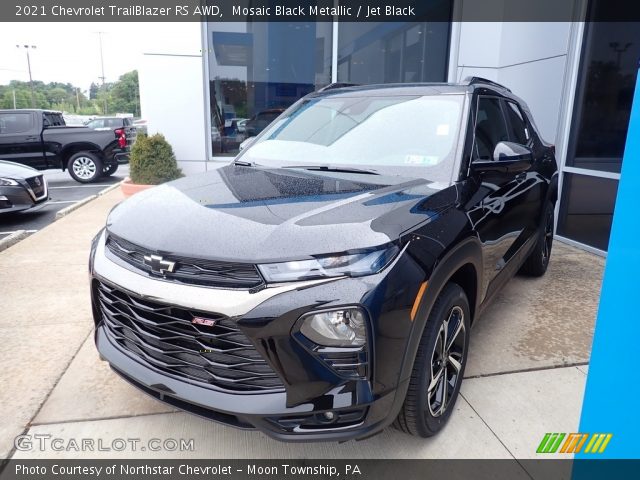 2021 Chevrolet TrailBlazer RS AWD in Mosaic Black Metallic