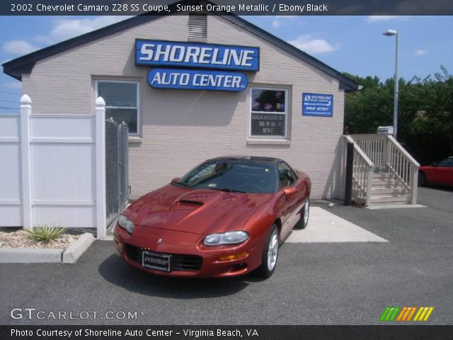 2002 Chevrolet Camaro Z28 SS Coupe in Sunset Orange Metallic