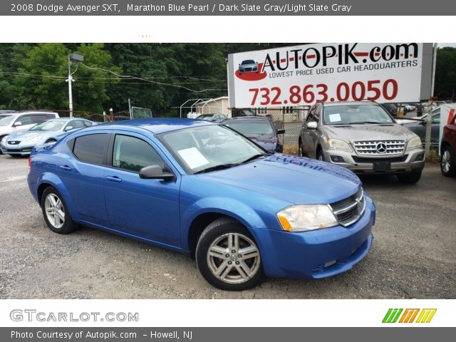 2008 Dodge Avenger SXT in Marathon Blue Pearl