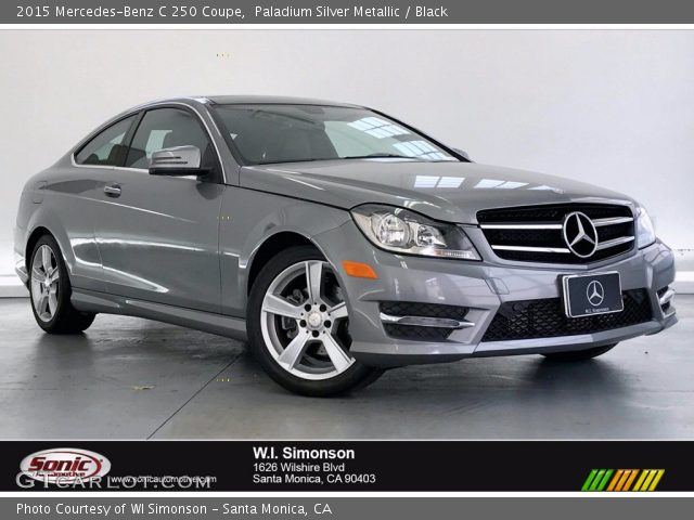 2015 Mercedes-Benz C 250 Coupe in Paladium Silver Metallic