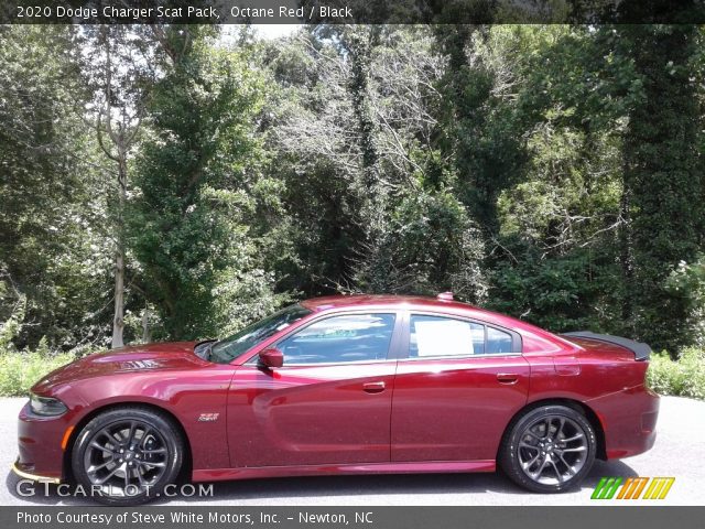 2020 Dodge Charger Scat Pack in Octane Red