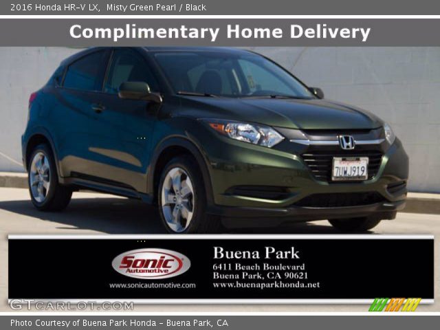 2016 Honda HR-V LX in Misty Green Pearl