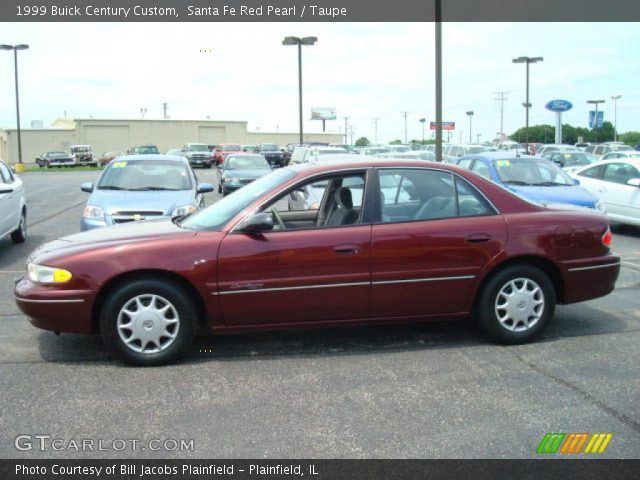 1999 Buick Century Custom in Santa Fe Red Pearl