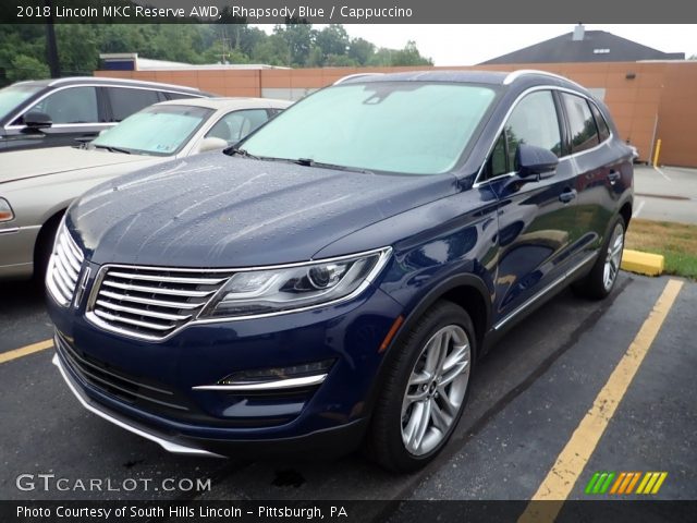 2018 Lincoln MKC Reserve AWD in Rhapsody Blue