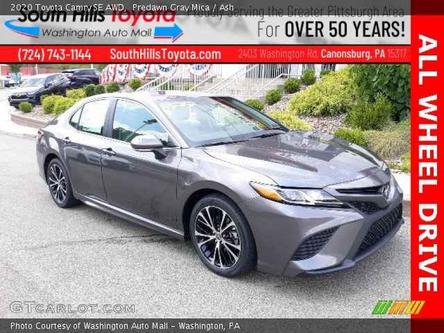 2020 Toyota Camry SE AWD in Predawn Gray Mica