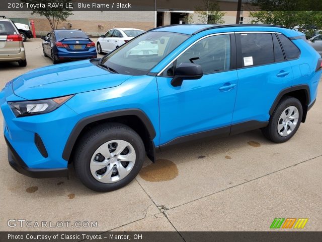 2020 Toyota RAV4 LE in Blue Flame
