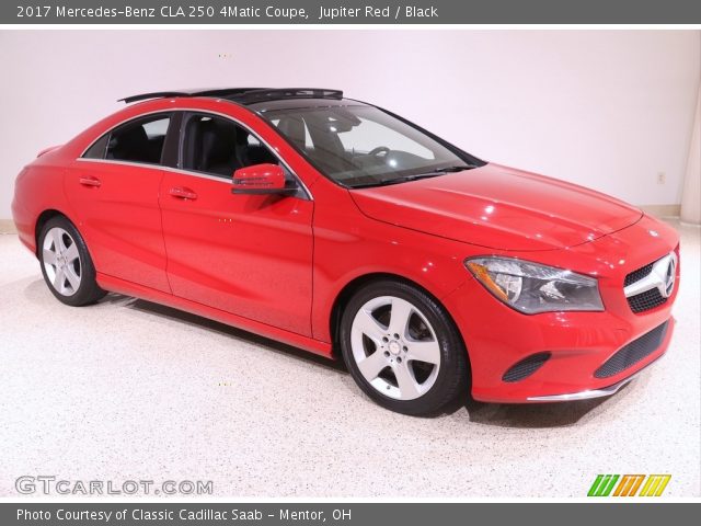 2017 Mercedes-Benz CLA 250 4Matic Coupe in Jupiter Red