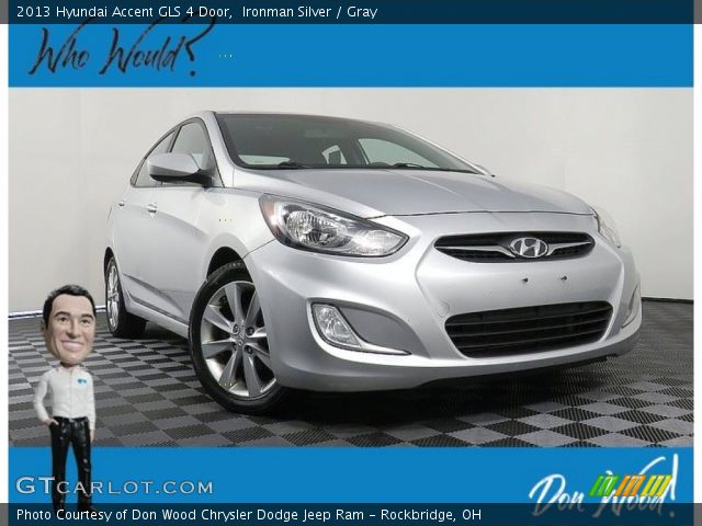 2013 Hyundai Accent GLS 4 Door in Ironman Silver