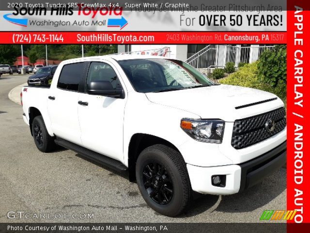 2020 Toyota Tundra SR5 CrewMax 4x4 in Super White