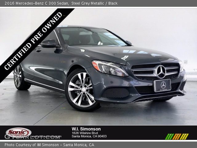 2016 Mercedes-Benz C 300 Sedan in Steel Grey Metallic