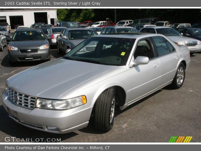 2003 Cadillac Seville STS in Sterling Silver